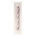 thumbnail image 1 of Ikohbadg Reusable Linen Bread Bag, Drawstring French Stick Storage for Cookies, Buns, and Baked Goods, Eco-Friendly, Breathable, and Stylish Kitchen Solution, 1 of 2