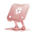 thumbnail image 1 of Ikohbadg Rotating Tablet Stand Desktop, Metal Phone Holder, Portable & Foldable, 360° Adjustable, Anti-slip Support for Mobile Phones & Tablets, Ideal for Home & Office Use, 1 of 6