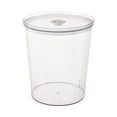 thumbnail image 1 of Ikohbadg Sealed Bucket Grocery Snacks Storage Bin, Transparent Food Display Container, Moisture-proof, Durable, Stacking Design, Ideal for Pasta, Nuts, Rice, Flour, Potatoes, 1 of 2