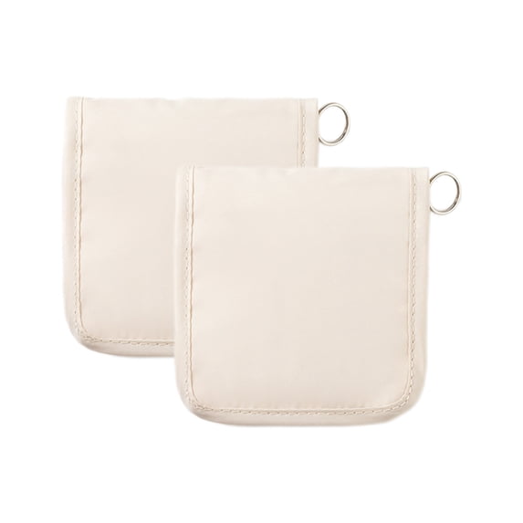 Ikohbadg Set of 2 Mini Portable First Aid Kits, Lightweight Medical Storage Bags for Outdoor Camping, Hiking, Travel, and Emergencies, Waterproof and Multi-Functional Organization