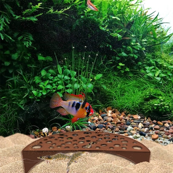 Ikohbadg Shrimp Breeding Protector, Aquarium Fish Evacuation House, Shrimp Cave for Small Fish, Safe Hiding Spot, Durable Plastic, Ideal for Freshwater & Saltwater Tanks