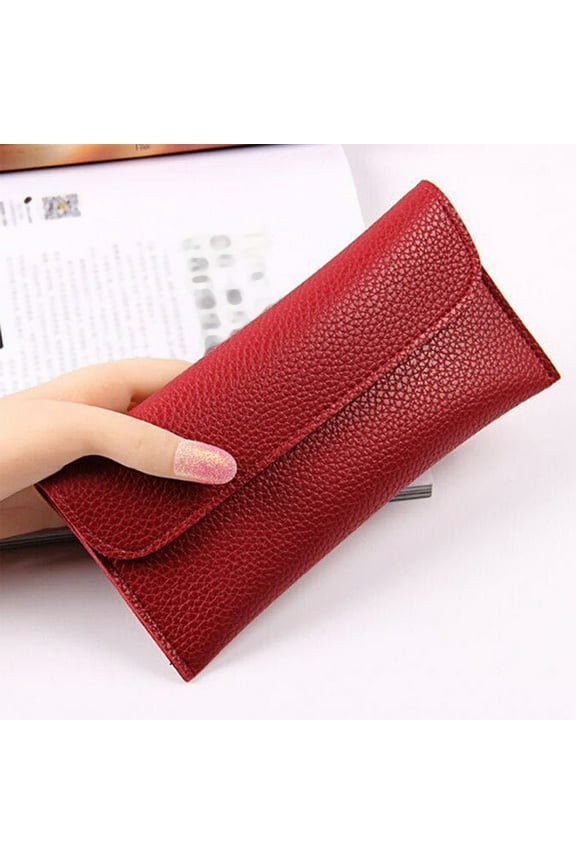 Small Bifold Wallet for Women with Multiple Card Slots, Zipper Coin Purse, and ID Holder