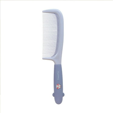 Ikohbadg Small Cute Hair Comb Mini Hair Comb Cute Macaron Comb for Girls Soft Silicone Gentle on Scalp, Portable Hair Comb for Long Hair Purple Design Easy Grip, Ergonomic Hair Comb for Kids Travel