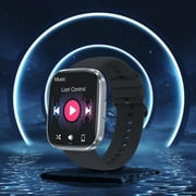 Ikohbadg Smart Sports Watch Bluetooth Call and Information Synchronization, Sleep Monitoring Step Counting Calorie Consumption HD Large Screen Smart Watch
