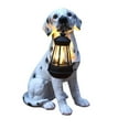 thumbnail image 1 of Ikohbadg Solar Hanging Light Dog Ornament, Cute Resin Puppy Decoration for Garden, Patio & Yard; Solar Powered LED Light, Weather Resistant, Easy to Place, Eco-Friendly, 1 of 6