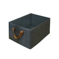 thumbnail image 1 of Ikohbadg Sorter Steel Frame Folding Storage Basket, Large Capacity Breathable Fabric Clothes Storage Box, Handheld Organizing Solution for Home, Wardrobe, and Closet, 1 of 2