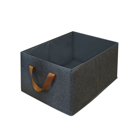 Ikohbadg Sorter Steel Frame Folding Storage Basket, Large Capacity Breathable Fabric Clothes Storage Box, Handheld Organizing Solution for Home, Wardrobe, and Closet