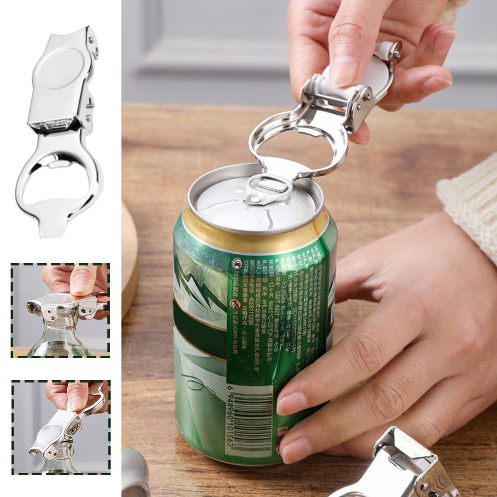 Kettlebell Bottle Opener - Cast Iron With Enamel Coating, Unique Gift For Fitness Fans