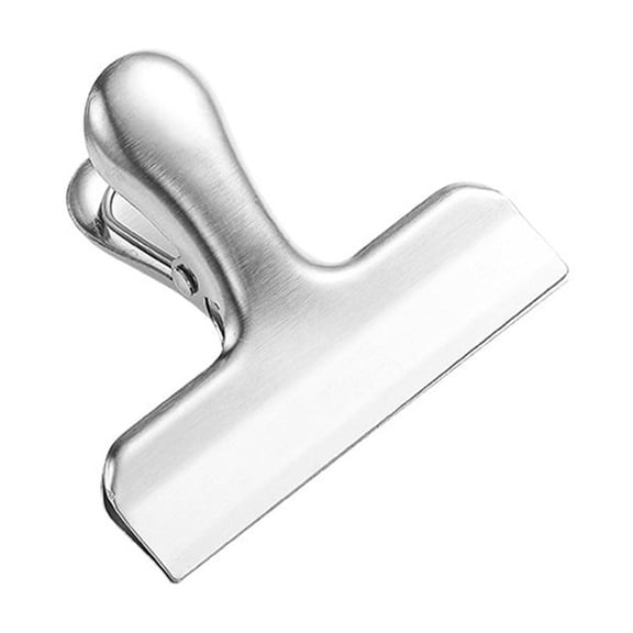 Ikohbadg Stainless Steel Snack Proof Sealing Clip for Food Bags, Milk Powder, Coffee & Snacks, Airtight Food Storage Solution, Kitchen Organization & Multi-Purpose Use