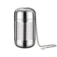 thumbnail image 1 of Ikohbadg Stainless Steel Tea Infuser and Loose Leaf Tea Steeper Extra Fine Mesh Strainer for Loose Tea Herbs and Spices with Chain Hook and Lid Reusable Tea Filter for Optimal Brewing, 1 of 6