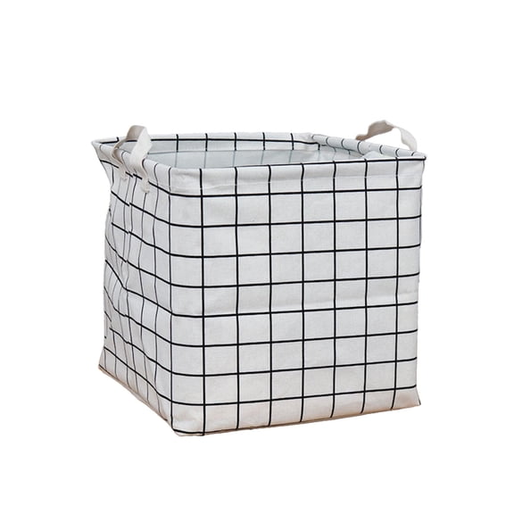 Ikohbadg Storage Basket, Nursery Organizer, Linen Storage Bin, Multi-Functional Home Organizer, Foldable Storage Box for Bedroom, Bathroom, Office, College Dorm, and More