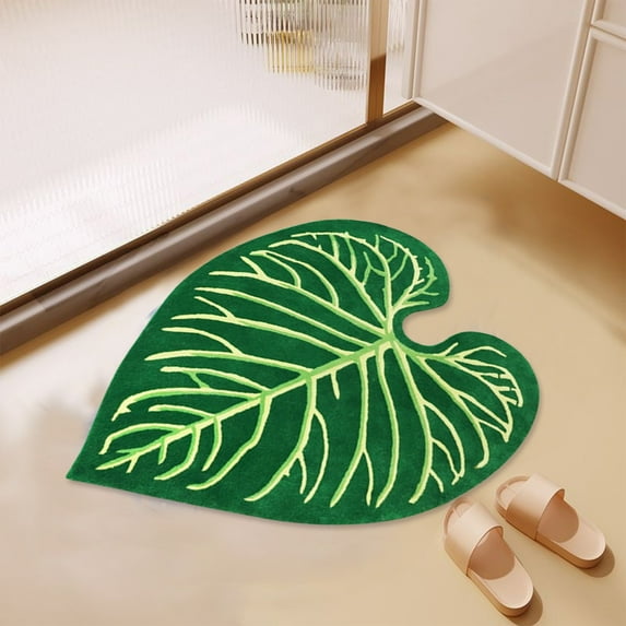 Ikohbadg Summer Tropical Theme Floor Mat Rugs Indoor Outdoor Non Slip Entrance Front Door Doormat for Bathroom/Kitchen/Bedroom/Living Room B