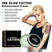 Ikohbadg Tattoos Aftercare Butter Balm, Old & New Tattoos Moisturizer Healing Brightener for Color Enhance, Natural organics Tattoos Cream