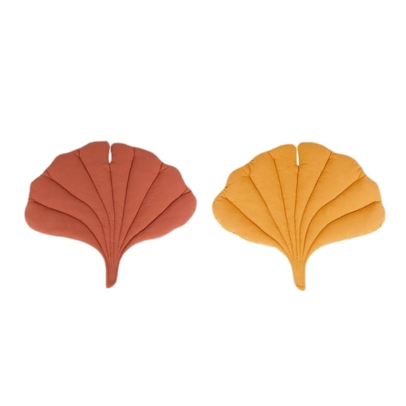 Ikohbadg Thickened Leaf Shape Pet Floor Mat, Durable Non-Slip Dog House Cage Mat, Soft Breathable Fabric, Absorbent & Easy to Clean, Stylish Design for All Seasons