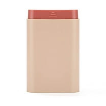 Ikohbadg Travel Pills Storage Box, Mini 6 Slots Portable Organizer for Medications, Vitamins & First Aid Supplies, Compact & Durable Medication Case for Home Use