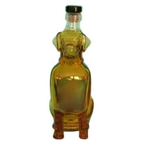 Ikohbadg Unique Whiskey Decanter, Decorative Liquor Bottle Holder, 125ML Capacity Glass Decanter, Multi-Purpose Beverage Container, Stylish Home Bar Accessory, Perfect Gift for Whiskey Lovers