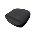 thumbnail image 1 of Ikohbadg Leather Front Car Seat Bottom Car Seat, Anti-Slip and Full Wrap Driver Car Seat Protectors, Luxury Breathable Bottom Auto Seat Cushion Pad Mat for Most Vehicles, Black, 1 of 6