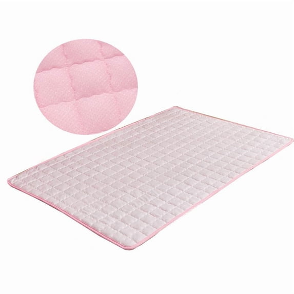 Ikohbadg Upgraded Pet Ice Silk Dog Mat, Non-Slip Cooling Pad for Dogs & Cats, Easy to Wash, Portable & Versatile for Indoor/Outdoor Use, Safe & Comfortable Resting Space