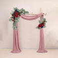 thumbnail image 1 of Ikohbadg Wedding Arch Flower Decoration Set with Clips, Lifelike Silk Rose Party Decor for Weddings, Floral Swags for Wedding and Event Decorations, 1 of 6