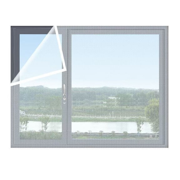 Ikohbadg Windproof Thermal Film for Windows, Coldproof Sealing, Energy Saving, Easy Installation, High Transparency, Effective Insulation for Cozy Indoor Environment