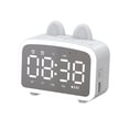 thumbnail image 1 of Ikohbadg Wireless Bluetooth Speaker with Alarm Clock, Mini Desktop Audio Player with Radio and Card Playback, Compact Portable Sound System for Home and Office, 1 of 6