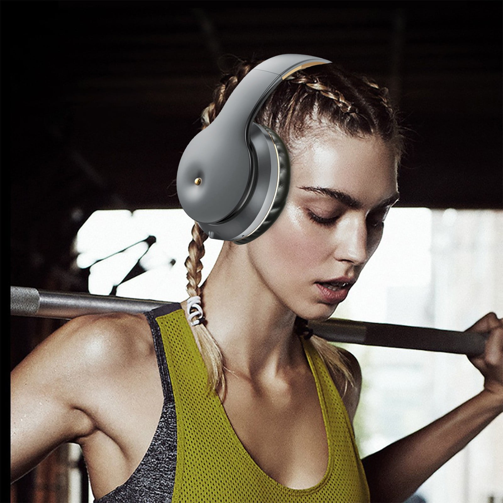 Bluetooth Headphones Best Wireless Sports Earphones w Mic IPX7 Waterproof HD Stereo Sweatproof in Ear Earbuds Gym Running Workout 8 Hour Battery Noise Cancelling Headsets Walmart