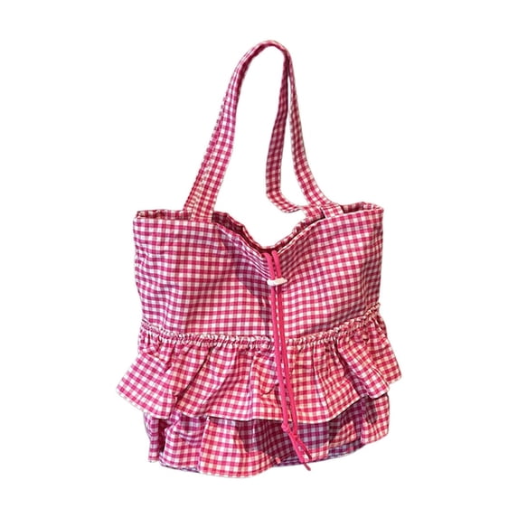 Ikohbadg Women Shoulder Handbag Roomy Multiple Pockets Bag Ladies Crossbody Purse Fashion Tote Top Handle Satchel, Pink