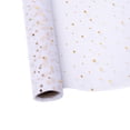 thumbnail image 1 of Ikohbadg Wrapping Paper Roll, Mini Roll, Gift Wrap Paper, Perfect for Birthday Wedding Shower Christmas Party Holiday Home All Occasions Arrangement, 19 Inch x 14.75 Feet, White, 1 of 6