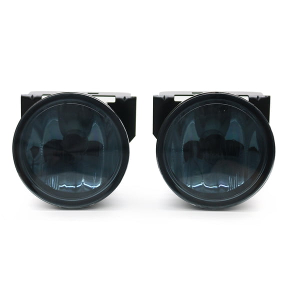 Ikon Motorsports 2PCS Driver Passenger Side Front Bumper Fog Lights Projector Driving Lamp Replacement W/Smoke Len For 1992-1999 Pontiac Bonneville SE