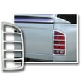thumbnail image 1 of Ikon Motorsports 2PCS Driver Passenger Side Rear Tail Lights Taillights Bezel Covers Assembly Replacement Compatible With 2002-2006 Dodge Ram 1500 ABS Plastic Chrome, 1 of 1