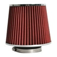 thumbnail image 1 of Ikon Motorsports 3 Inch Race Performance Cold Air Intake Cone Filter Red 02-11 Lancer, 1 of 5