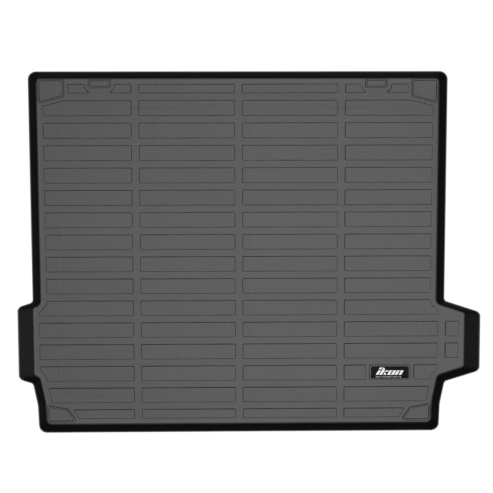 IKON MOTORSPORTS Retractable Cargo Cover For 2019-2024 Toyota RAV4 & RAV4 Prime - Grey Trunk Security Shade