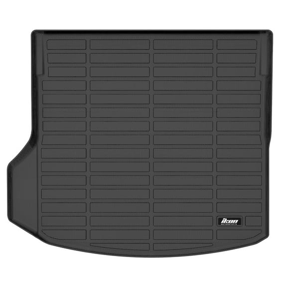 Ikon Motorsports 3D TPE Cargo Trunk Liner Compatible with 2024-2025 Chevrolet Equinox EV, Custom Fit All Weather Protection Heavy Duty Rear Trunk Tray Cargo Mats Protector, Black
