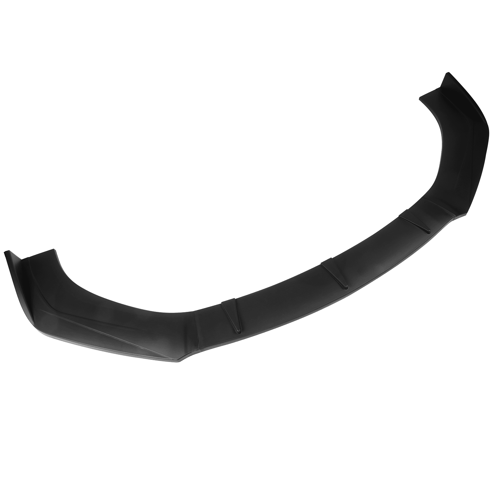 Ikon Motorsports 3PCS Front Bumper Lip Body Kit Spoiler Splitter Protector Added on Bodykit Replacement Compatible With 2016-2018 Chevrolet Cruze PP - Polypropylene Matte Black