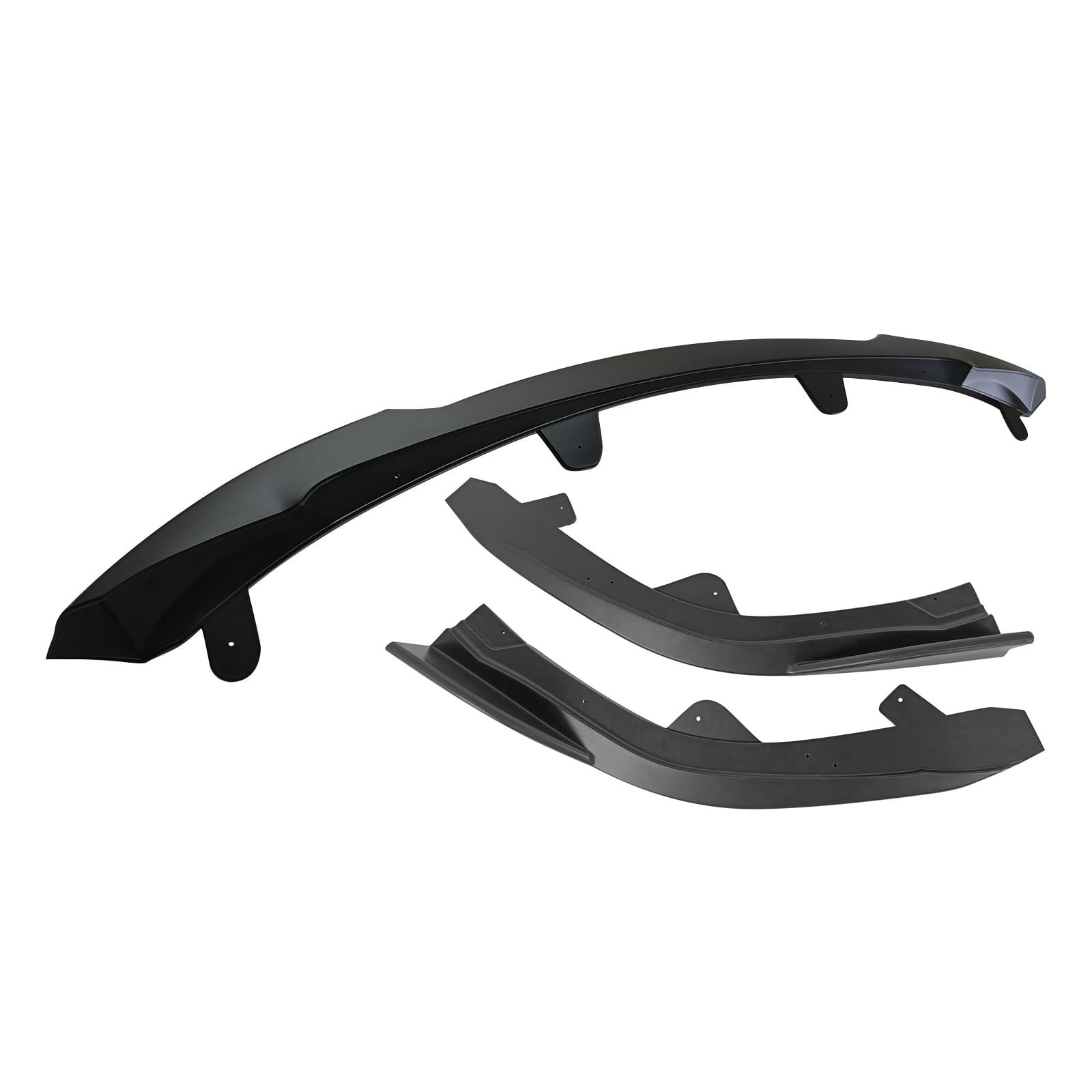 Ikon Motorsports Front Bumper Lip Spoiler Splitter Fits 2022-2025 ...
