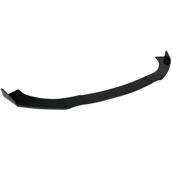 Ikon Motorsports 3PCS Front Bumper Lip Spoiler Splitters Body Kit Compatible With 2013-2016 Hyundai Genesis Coupe 2-Door Model Only Unpainted Black IKON Style PU - Poly Urethane