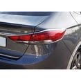 thumbnail image 1 of Ikon Motorsports 4PCS Driver Passenger Side Rear Tail Lights Taillights Bezel Covers Assembly Replacement Compatible With 2017-2018 Hyundai Elantra ABS Plastic Chrome, 1 of 1