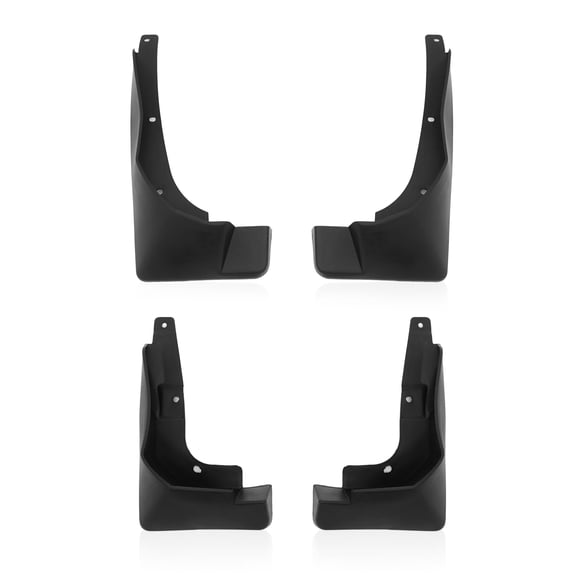 Ikon Motorsports 4PCS Front Rear Mud Flaps Wheel Arch Splash Guards MudFlaps For 2013-2015 Toyota RAV4 L/XLE/Limited, PP Polypropylene PU060-4213S-P1