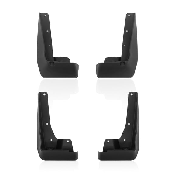 Ikon Motorsports 4PCS Front Rear Mud Flaps Wheel Arch Splash Guards MudFlaps For 2022-2026 Honda Civic 11th Gen Sedan 4-Door, PP 08P00-T20 08P08-T20