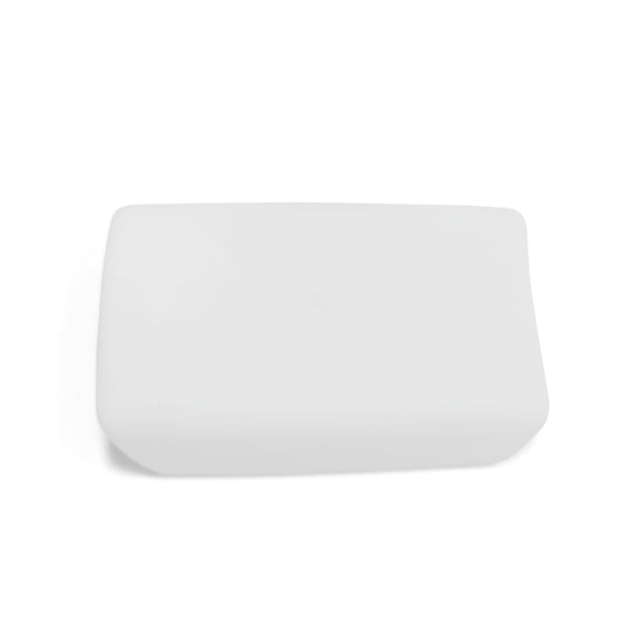 Ikon Motorsports Armrest Cover Compatible with 2020-2024 Tesla Model Y & 2017-2023 Tesla Model 3 White TPE Waterproof Center Console Armrest Box Cushion Protector