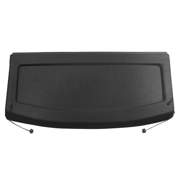 Ikon Motorsports Cargo Cover Compatible with 10-14 Volkswagen Golf 6 GTI R Non Retractable Tonneau Shade Board Black
