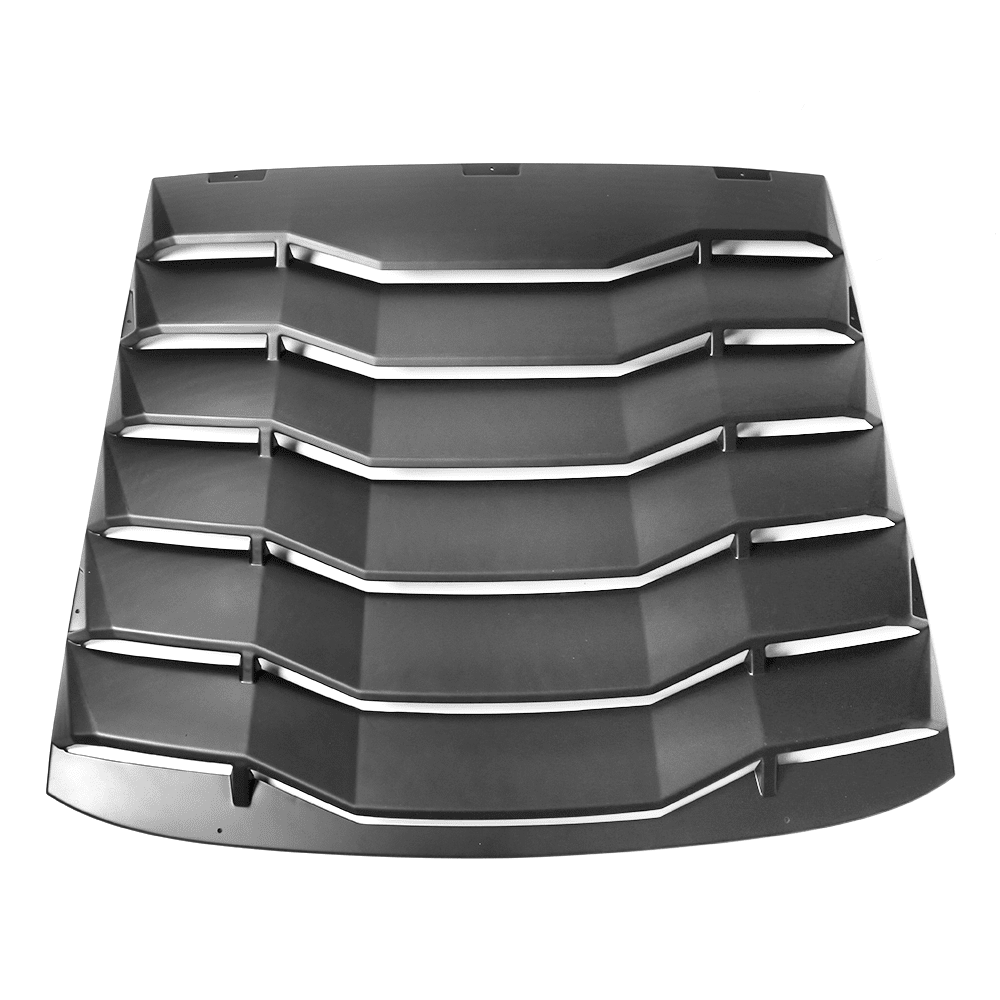 Ikon Motorsports Compatible with 1116 Scion TC Rear Window Louver Sun