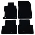 thumbnail image 1 of Ikon Motorsports Compatible with 13-22 Acura ILX OE Factory Style Black Nylon Carpet Car Floor Mats Front Rear 4pcs 2013 2014 2015 2016 2017 2018 2019 2020, 1 of 9