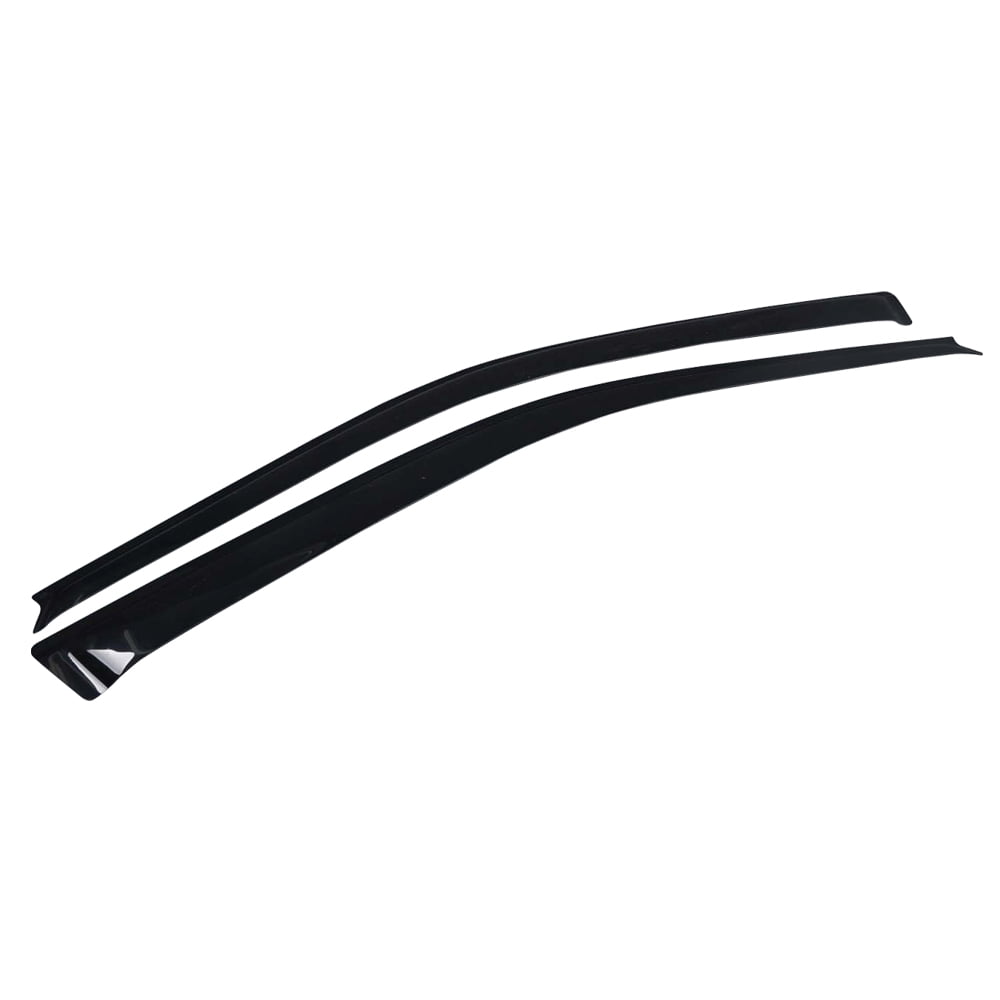 4-Piece Black Window Visors For 1996-2000 Honda Civic Sedan – In-Channel Rain Guards By GEARZAAR