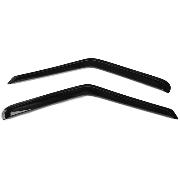 Ikon Motorsports Compatible with 94-05 Chevy S10 GMC Jimmy Sonoma Isuzu Acrylic Window Visors Vent Deflector Rain Guard 2Pc Set Outside Mount 1995 1996 1997 1998 1999 2000 2001 2002 2003 2004 2005