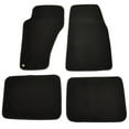 thumbnail image 1 of Ikon Motorsports Compatible with 99-04 Jeep Grand Cherokee OE Factory Style Black Nylon Carpet Car Floor Mats Front Rear 4pcs 1999 2000 2001 2002 2003 2004, 1 of 5
