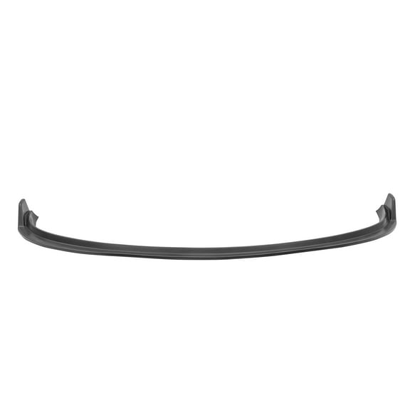 Ikon Motorsports Compatible with Front Bumper Lip, Compatible with 2007-2009 Infiniti G37 2Dr, MDA V2 Style Black PU Front Bumper Lip Air Dam Chin Splitter Protector