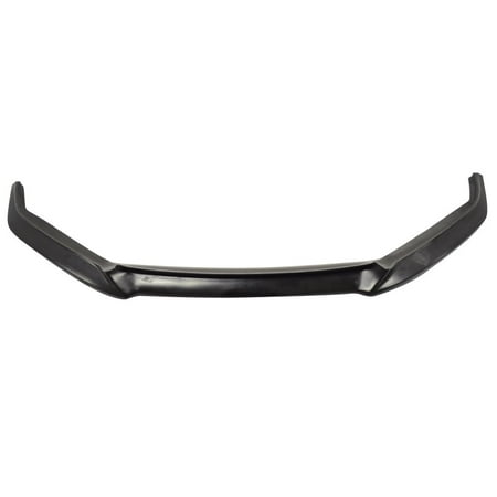 Ikon Motorsports Compatible With 2013-2016 Scion FRS FR-S GT Style Front Bumper Lip Unpainted Black PU