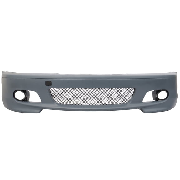 Ikon Motorsports Compatible with 00-06 E46 3 Series 2Dr MT M Sport Front Bumper Cover Guard Replacement