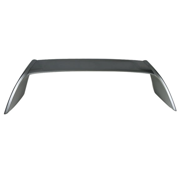 Ikon Motorsports 3PCS Stand Up Rear Trunk Deck Lid Spoiler Wing Lip For 2002-2006 Acura RSX DC5 Type R TR Style Painted #NH675M Magnesium Metallic ABS